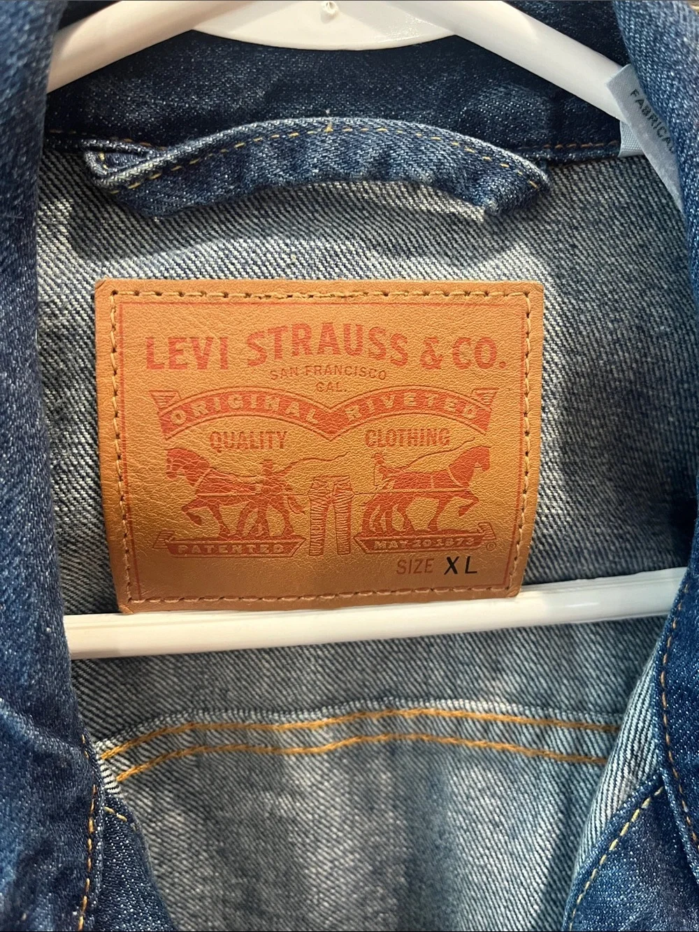 Levi's Men's Blue Denim Jacket
